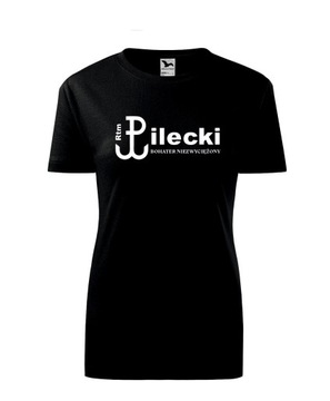 Koszulka T-shirt POLSKA ROTMISTRZ PILECKI ŻOŁNIERZE WYKLĘCI damska
