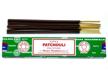 PATCHOULI - PACZULA Naturalne Kadzidełka SATYA 15g