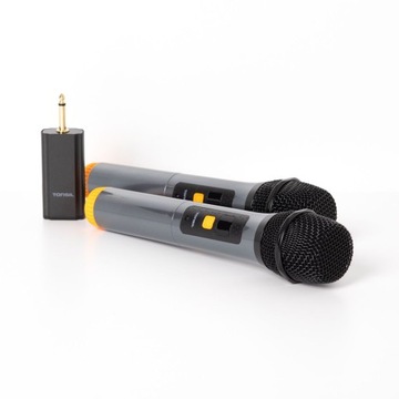 2x БЕСПРОВОДНОЙ МИКРОФОН TONSIL MBD 320 UHF СИСТЕМА С ПРИЕМНИКОМ