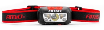 Светодиодный налобный фонарь AMiO, светильник туристической мастерской AMIO-02825
