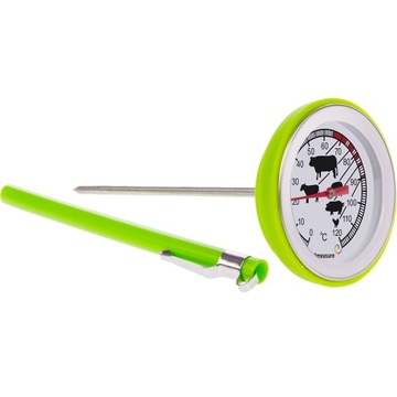 STALOWY TERMOMETR DO PIECZENIA 0-120 C