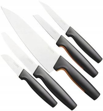 Fiskars Zestaw 5 noży Noże warzyw szefa kuchni FF