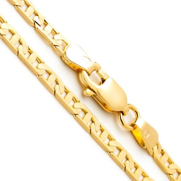 Łańcuszek złoty GUCCI 585 45cm 4,2g PEŁNY SZEROKI