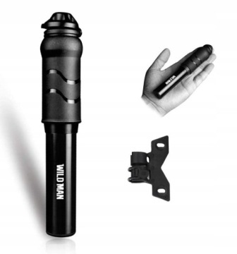 ВЕЛОСИПЕД МИНИ РУЧНОЙ НАСОС МАЛЕНЬКАЯ РУЧКА АЛЮМИНИЙ 7 БАР НА РАМЕ ДИКИЙ ЧЕЛОВЕК