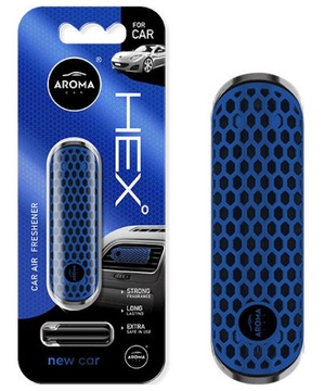 Aroma Car HEX ZAPACH Odświeżacz NEW CAR polimer
