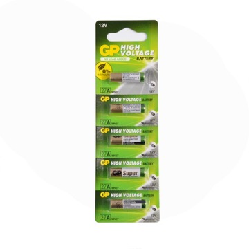 BATERIA GP 27A MN 27 12V - 1 BLISTER 5 SZT