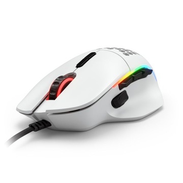 Myszka przewodowa Glorious Model I White sensor optyczny