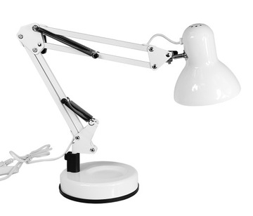 НАСТОЛЬНАЯ ЛАМПА ДЛЯ РИСОВАНИЯ E27 БЕЛАЯ
