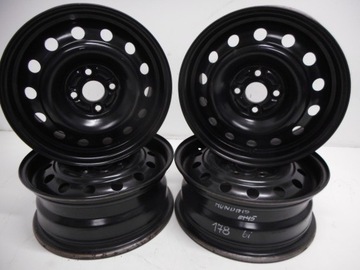 4× DISK OCELOVÝ HONDA OE 6.0" X 15" 4X100 ET 45