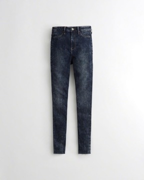 rurki skinny HOLLISTER abercrombie W24 L28 XXS