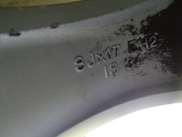 4× DISK HLINÍK BMW OE 6768855 8.5" X 17" 5X120 ET 37