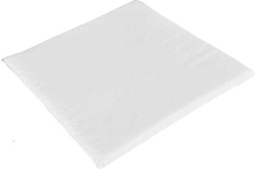 PODUSZKA NA KRZESŁO TARAS BEZ WIĄZAŃ 38x38 BIAŁY