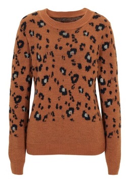 SWETER WZÓR ZWIERZĘCY 52/54