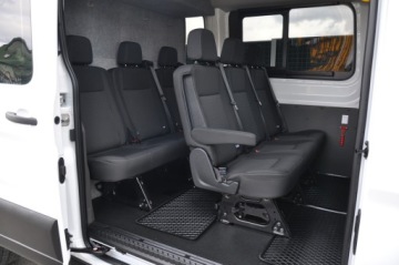 Ford Transit VIII 2021 FORD TRANSIT L3H2 8 os TRAIL AUTOMAT 2.0 170 KM SALON PL Bezwypadkowy I Wł, zdjęcie 8
