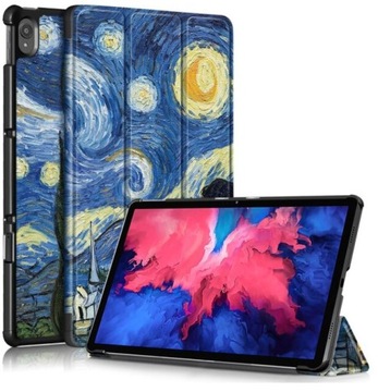 ETUI GRAFICZNE CASE SZKŁO do LENOVO TAB P11 / P11+