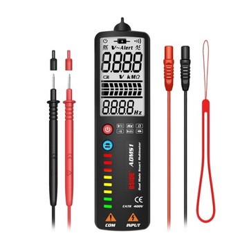 Plastikowy ekran LCD Cyfrowy multimetr Woltomierz