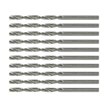 WIERTŁA DO METALU HSS 3.0X65 MM 10 SZTUK
