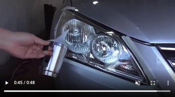 Полировальный комплект для ремонта ламп фар