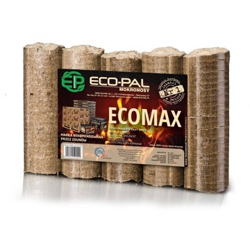 Ecopal brykiet dębowy ECOMAX 6 kg premium