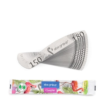 Pilnik do Paznokci Łódka Folia 150/180 Slim 25szt