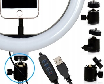 СВЕТОДИОДНАЯ КОЛЬЦЕВАЯ ЛАМПА 80 Вт ШТАТИВ 220 СМ КОЛЬЦО 30 СМ Макияж YouTube TikTok