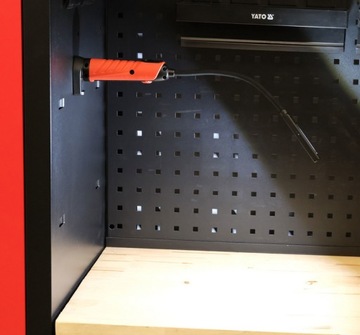 СВЕТИЛЬНИК ДЛЯ МАСТЕРСКОЙ COB LED 500LM МАГНИТНЫЙ КРЮК 10+4W 475x65,5x44,5 MM IP54 YATO