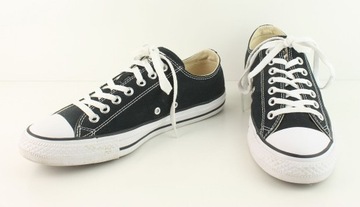 CONVERSE - ORYGINALNE, CZARNE TRAMPKI UNISEKS (42)