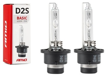 2x ŻARÓWKA, ŻARNIK XENON KSENON Amio D2S 35W 6000K