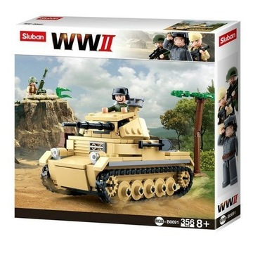 KLOCKI 332EL WOJSKO CZOŁG PZKPFW II WOJNA SLUBAN