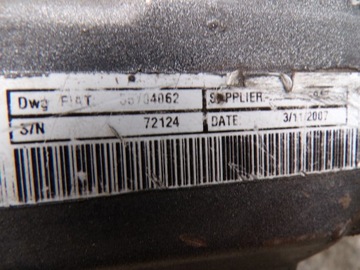 FIAT GRANDE PUNTO EVO SERVO  ELEKTRICKÉ SLOUPEC EVROPA 55704062