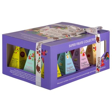 English Tea Shop 12 HERBAT OWOCOWYCH BIO PIRAMIDKI