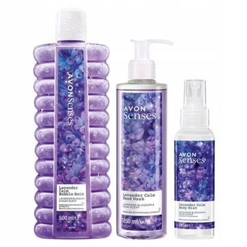AVON ZESTAW DO CIAŁA LAVENDER CALM 3 SZTUKI