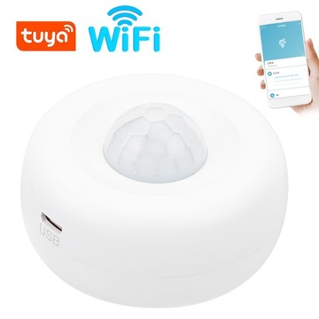 WIFI PIR Детектор движения Инфракрасная сигнализация Система оповещения