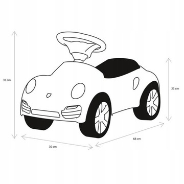 ДЕТСКИЙ АВТОМОБИЛЬ PORSCHE 911 TURBO БОЛЬШОЙ АВТОМОБИЛЬ СИГНАЛ КРАСНЫЙ