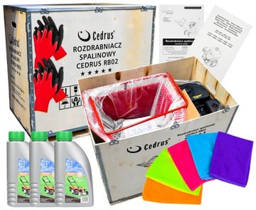 SOLID CEDRUS RB02 ИЗМЕЛЬЧИТЕЛЬ ДЛЯ ВЕТВЕЙ БЕНЗИНОВЫЙ МАНОМЕТР ИЗМЕЛЬЧИТЕЛЬ HIGH POWER PRO XXL