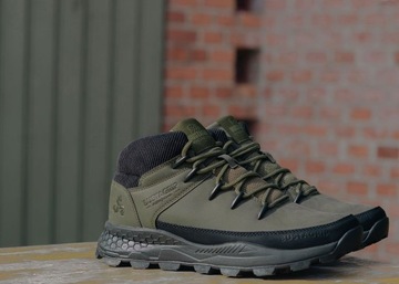 Buty sportowe Bustagrip Perun 2 Army czarne khaki męskie 43