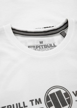 Pit Bull T Shirt Tričko Keep Rolling White L