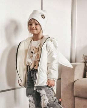 КУРТКА С УШАМИ ДЛЯ ДЕВОЧКИ ВЕСНА LILI KIDS 92/98