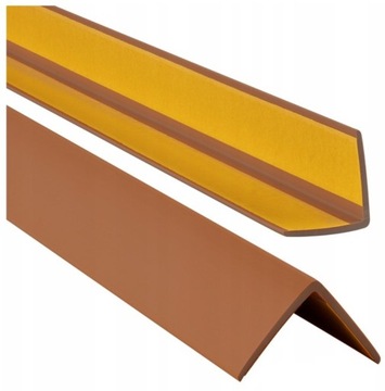 KĄTOWNIK PCV 30x30 130cm Listwa Narożna J.BRĄZ Narożnik Samoprzylepna
