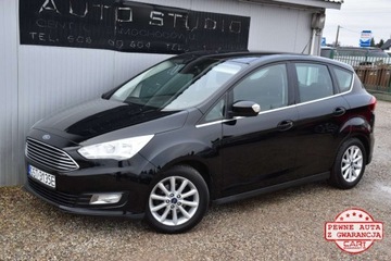Ford C-MAX II Grand C-MAX Facelifting 1.5 TDCi 120KM 2015 Ford C-MAX Modelowo-2016Duza-Nawigacja Klimatronic Tempomat Komputer