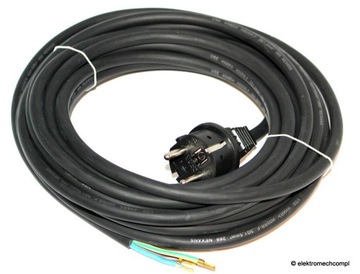 Кабель-шнур 3-жильный 8м для промышленного пылесоса BOSCH STARMIX HIKOKI