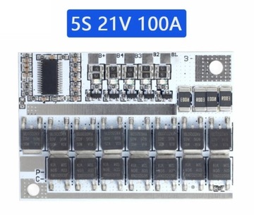 BMS Balancer 5S 100A 18,5 В литий-ионное зарядное устройство 18650