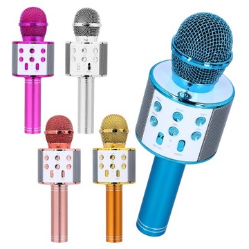 БЕСПРОВОДНОЙ КАРАОКЕ-МИКРОФОН, ДИНАМИК BLUETOOTH