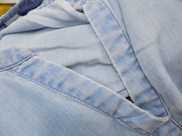 42 H&M SUKIENKA JEANSOWA BLUE F267