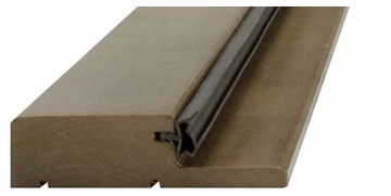 ПРОКЛАДКА ДЛЯ АЛЮМИНИЕВОГО WIKĘD Деревянный ПОРОГ, коричневая, герметичная, НЕ ПРОВЕТРИВАЕТ ВОЗДУХ