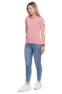 РОЗОВАЯ ЖЕНСКАЯ ФУТБОЛКА ПОЛО, ХЛОПОК ПРЕМИУМ, ФУТБОЛКА ПОЛО CLASSIC MORAJ, размер 3XL