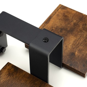 ПОДВЕСНАЯ МЕТАЛЛИЧЕСКАЯ ПОДСТАВКА ДЛЯ ЦВЕТОВ ЛОФТ НА НАСТЕНУ 2 ЦВЕТОЧНЫХ ГОРШКА НАСТЕННЫЕ ПОЛКИ ЛОФТ