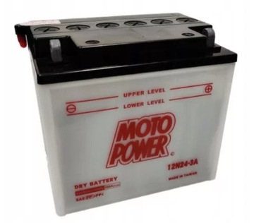 Ak. MotoPower CONV. 12V 24Ah/200A [12N24-3A] P+