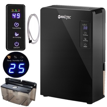 Осушитель воздуха Мощный поглотитель влаги 90 Вт Тихий эффективный бак 2,2