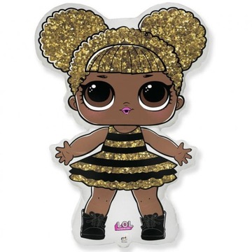 Balon foliowy 60cm - LOL: Queen Bee